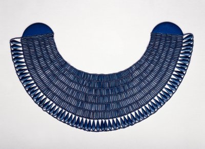Wesekh Collar, possibly from Thebes, c.1336-1295 by New Kingdom Egyptian